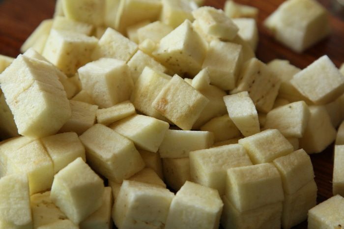 Суп-пюре из баклажанов