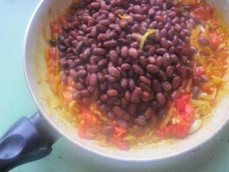 Карри с красной фасолью