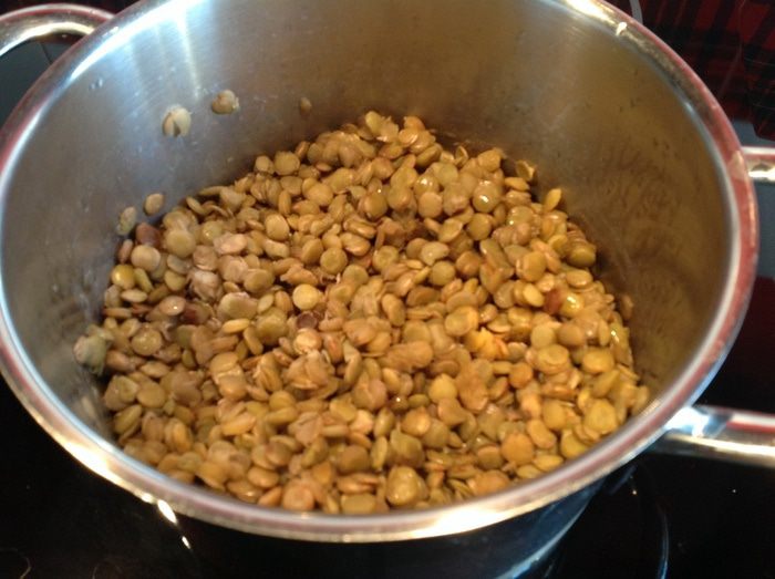 Котлетки из чечевицы