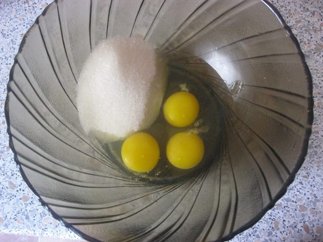 Кекс на молоке с овсяными хлопьями