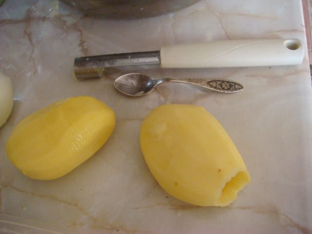 Картофель фаршированный