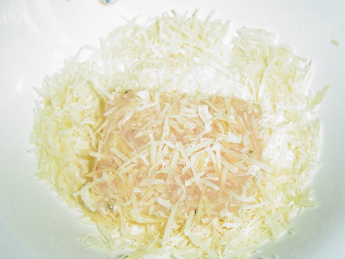 Треска в пармезане 