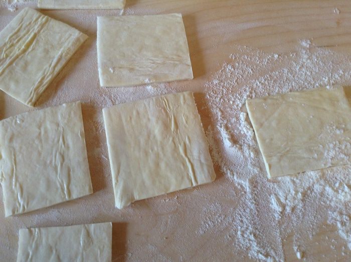 Конвертики с клубникой