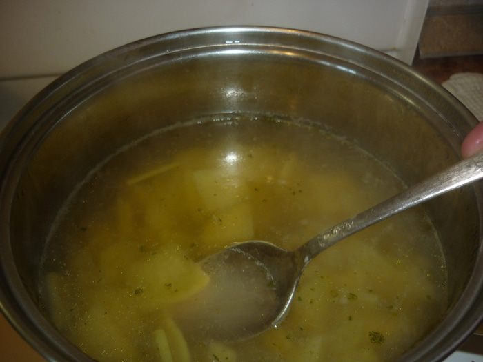 Деревенский картофельный супчик