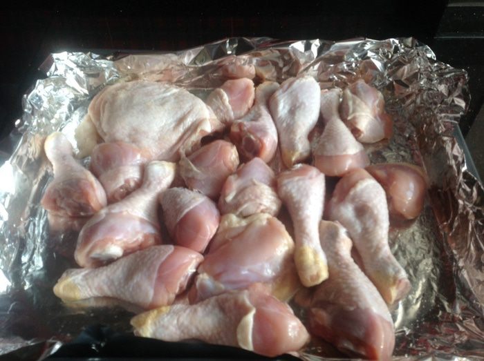 Курица гриль, маринованная в пиве