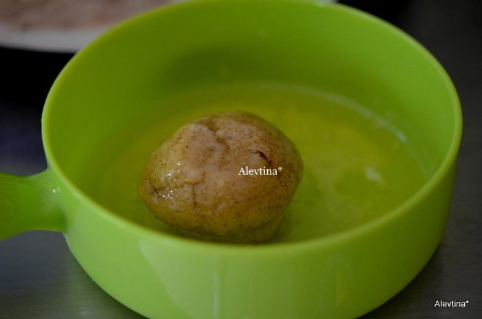 Яблочные шарики