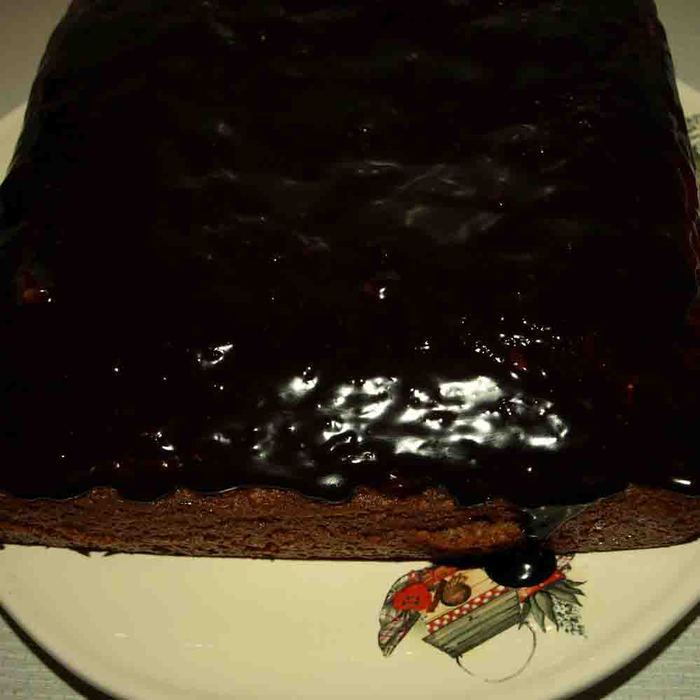 Кофейно-ореховый кекс