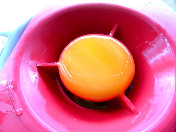 Крем-десерт с черникой