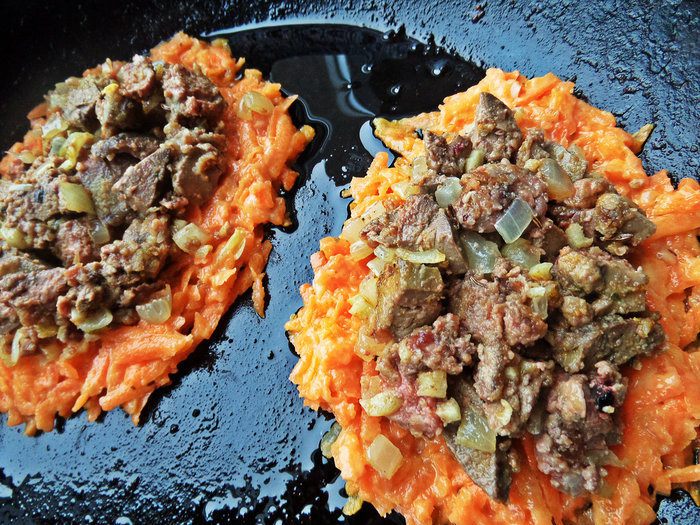 Печёнка в рыжей шубке