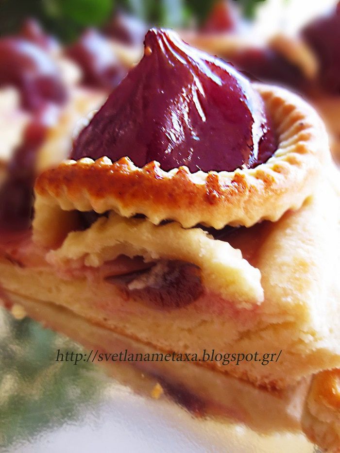 Пирог с инжиром