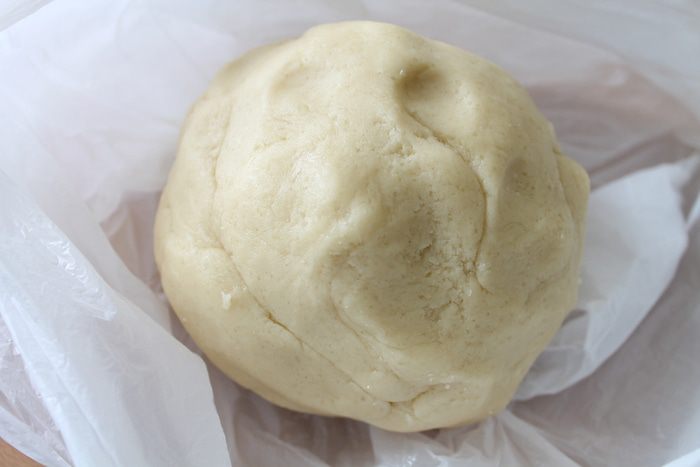 Пирог с персиками и пудингом из ряженки