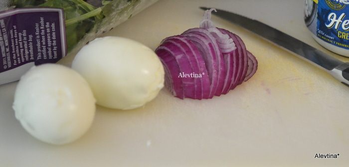 Салат с сельдью