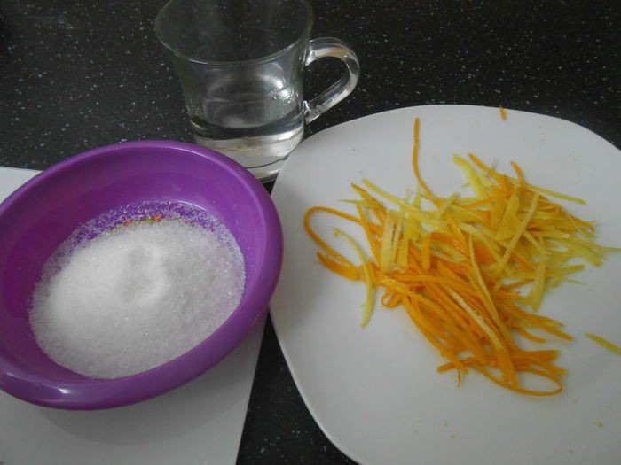 Лимонный пирог с миндалем