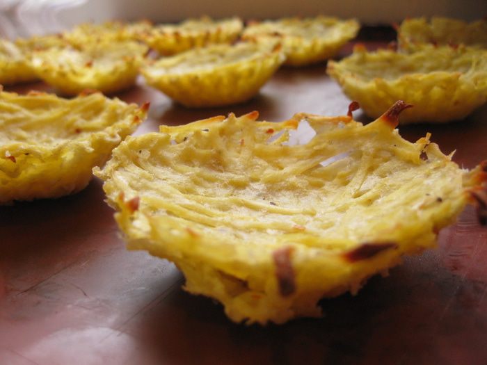 Жюльен в картофельных кокотницах