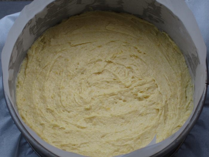 Итальянский пирог с персиками 