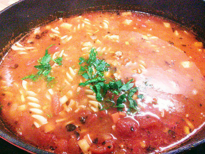 Суп–лазанья 