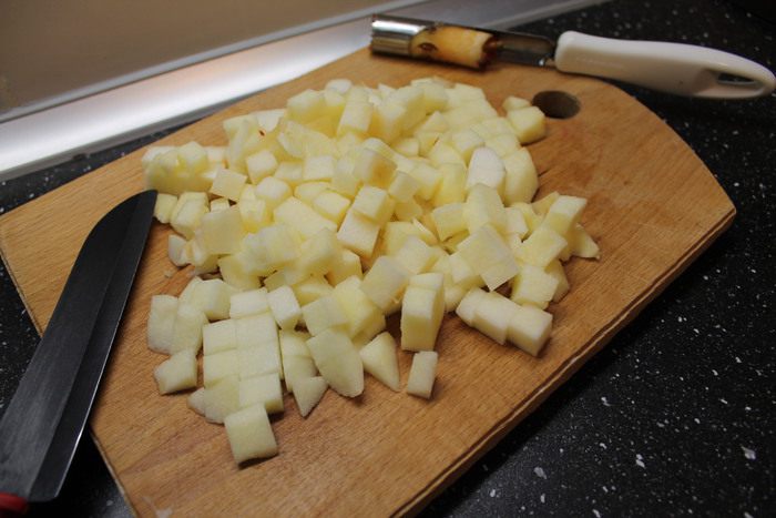 Мягкое яблочное печенье