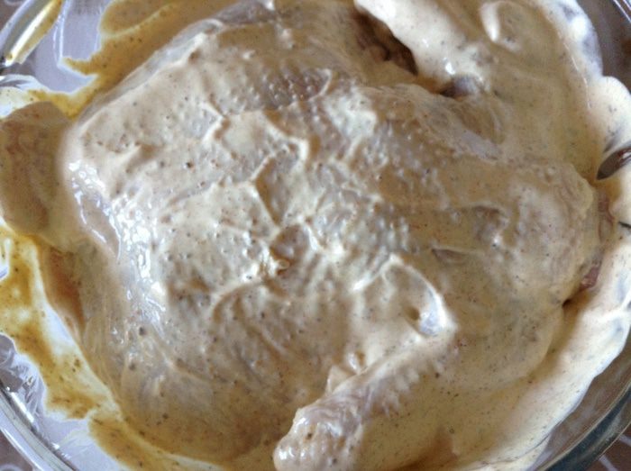 Курица в духовке