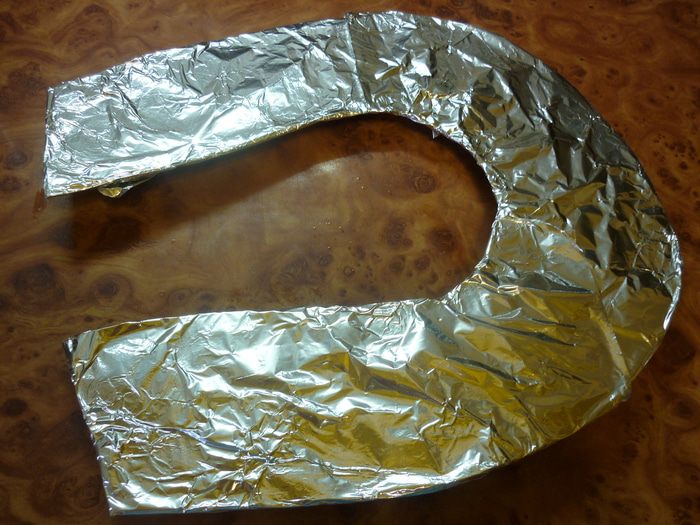 Торт &amp;quot;Подкова&amp;quot; + мк по изготовлению нестандартной разъемной формы