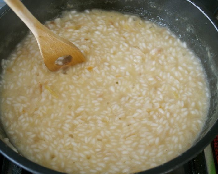 Ризотто с бананом