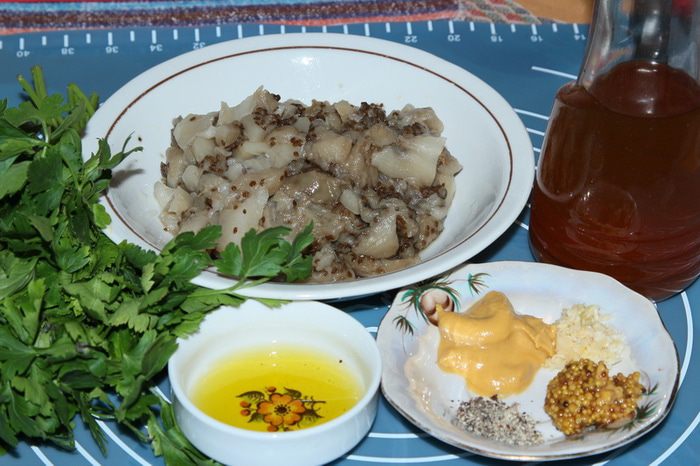 Дрессинг из баклажан