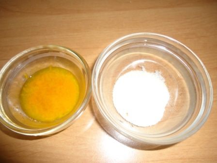 Миндальный рулет с шоколадным муссом