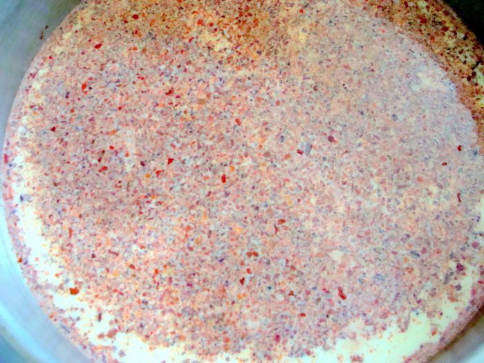 Домашний сыр с паприкой и &amp;quot;кайенской солью&amp;quot;