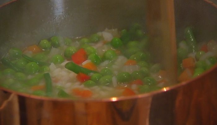 Минестроне с рисом 