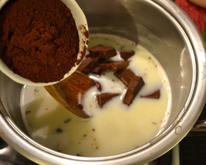 Очень шоколадная кростата