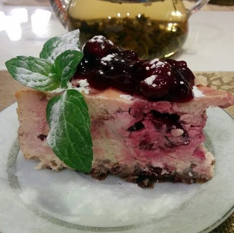 Чизкейк &amp;quot;Зимняя вишня&amp;quot;