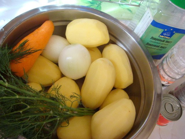 Картофель фаршированный