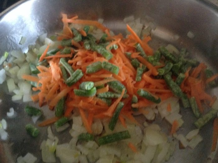 Паста с полентой