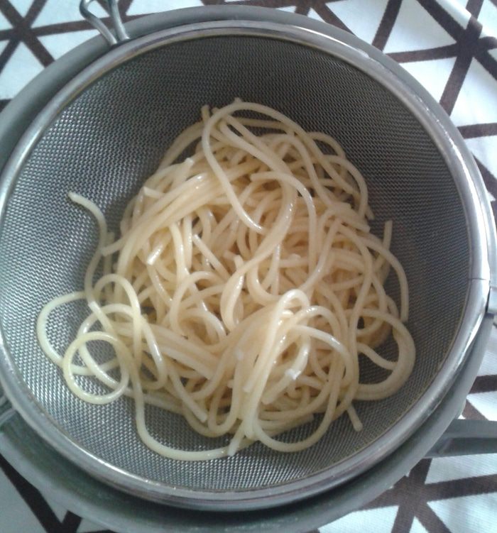 Паста карбонара в день Св.Валентина